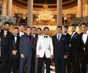 پیام زیبای اوسمار ویرا برای امید عالیشاه در شب عروسی + عکس