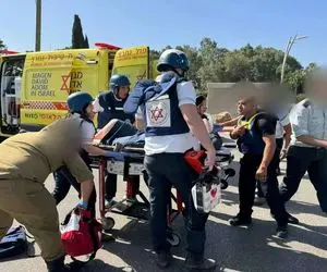 افزایش شمار زخمی شده های عملیات استشهادی در اسرائیل