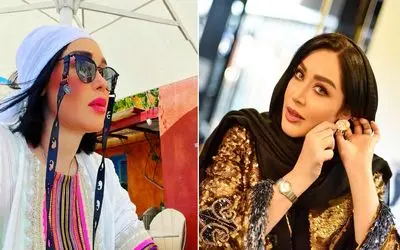 "سارا منجزی" بازیگر ساده سریال گاندو تو اینستا چه بلاییه؛ تیپ پلنگ صورتی و سیس غربیشُ!