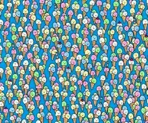 بازی فکری؛ کار شرلوک هولمز بین بستنی‌ قیفی رنگارنگ و بامزه، آبنبات چوبی رو پیدا کنه