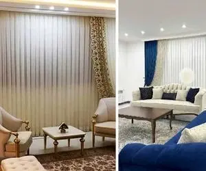 انواع مدل پرده سالنی، مختص جذاب پسندها؛ از کلاسیک تا مدرن‌ترین انتخاب ها برا پذیرایی