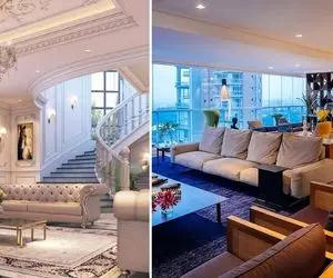 طراحی داخلی آپارتمان 200 متری؛ شیک ترین ایده ها برای دکوراسیون خانه های بزرگ و دلباز