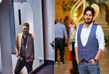 ریسک نیما شاهرخ شاهی در استایلش با این پیراهن ساتن بد رنگ؛ نتیجه چنگی به دل نمیزند