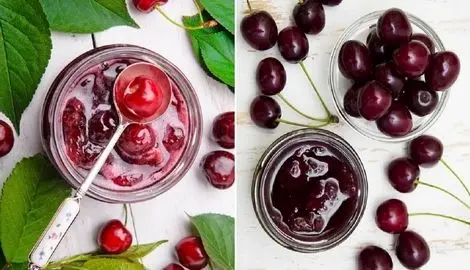 طرز تهیه مربای گیلاس خوش رنگ و لعاب مجلسی؛ همراه با ترفند جلوگیری از شکرک زدن