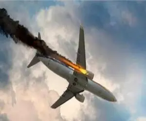 (ویدیو) سقوط هواپیما با ۷۲ سرنشین در قزاقستان