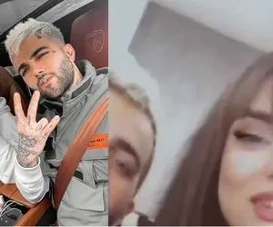 (عکس) فرانک مهره جدید قمار پویان مختاری؛ ریحانه تمام شد؟