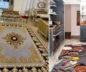 روش های تمیز کردن لکه های فرش / واسه دو تا دونه لکه فرش به اون گندگی ندی قالیشویی