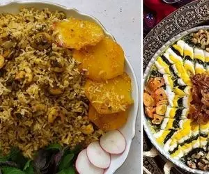 کدبانو جون از الان به فکر ناهار و شام پنج شنبه باش؛ پیشنهادم میگو پلو و کشک بادمجونِ