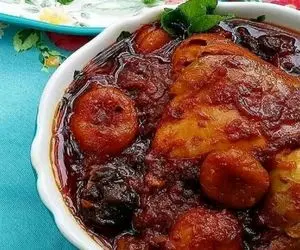 آموزش آشپزی؛ صفر تا صد مرغ و آلو تو یک دقیقه نرم و لطیف و خوشمزه