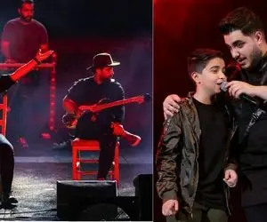 آواز ماندگار؛ وقتی آرون افشار داداش کوچیکه اش رو تو کنسرت آورد وسط گود تا بخونه