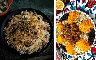 طرز تهیه رشته پلو رستورانی / خیلی سریع و راحت یه ناهار خوشمزه و ساده درست کن