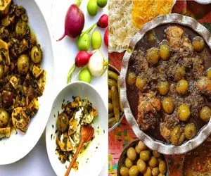 طرز تهیه خورشت گوجه‌ سبز با مرغ به سبک مجلسی شمالی‌ ها/ یک انتخاب خاص برای مهمانی‌