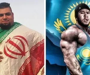 (عکس) آلمات باخیتوویچ گوریل قزاق رقیب جدید سجاد غریبی کیست؟