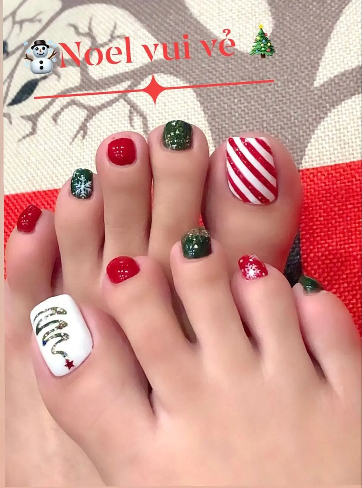 طراحی لاک کریسمس