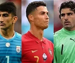 نبرد تن به تن رونالدو با دو دروازه‌بان ایرانی تبار