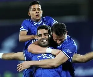 تصاویر خوشحالی بعد از اولین گل مرادمند برای استقلال