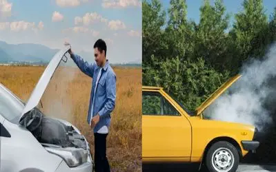 راه حل های اورژانسی برای نجات خودروی در حال جوش آوردن/ راننده های حرفه ای چیکار میکنن