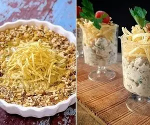 طرز تهیه بیورینگ مرغ و بادمجان / پیش غذای خیلی خوشمزه مخصوص مهمانی