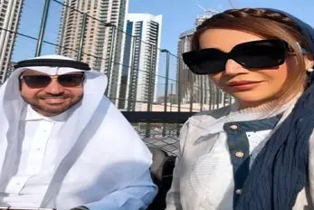 معماری خلاقانه؛ نمای خونه بیش از حد زیبا شبنم قلی خانی در کشور عربی و ساعت تمام الماس