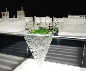 معماری خلاقانه/ بخاطر رشد جمعیتو نبود جا زمین خراش عمقی تو گوشته زمین میسازن عین سیلو