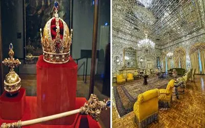 فاش رموز کاخ گلستان، تقلید عینی از اروپا؛ حرکت نمادین برای نمایش ارتباط شاه و خورشید