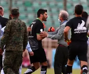 (ویدیو) ماجرای اخراج شهاب گردان در بازی ذوب آهن سایپا دوشنبه 14 تیر