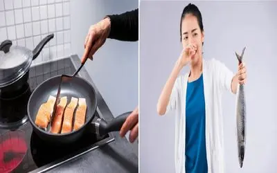 از بین بردن سه سوته بوی ماهی از آشپزخونه/ دیگه بوی بدش آشپزخونه رو اشغال نمیکنه