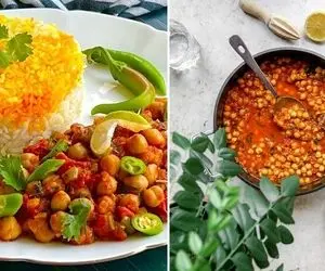 طرز تهیه خوراک نخود هندی / غذای گیاهی، مقوی و خوشمزه به روش اصیل