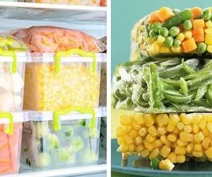 روش اصولی فریز کردن سبزیجات با حفظ رنگ و طعم / اشتباهات گذشته رو تکرار نکن