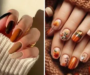 خوشگلترین طراحی های ناخن ترند فصلی 2024 / انواع رنگشون همراه با نقش هایی که میشه زد