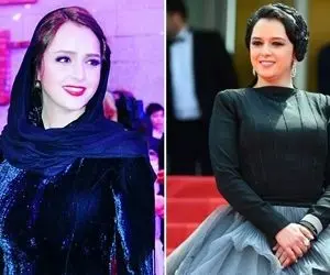 لباس بلک سیندرلاییِ "ترانه علیدوستی" جلو خارجیا؛ خانوم اینور مامان دوزه اونور پرنسس!