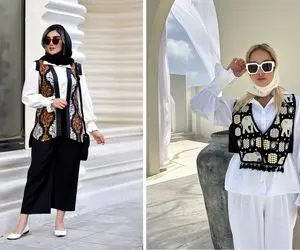 معرفی جدیدترین استایل پاییزه با وست و شومیز؛ با هوای خنک الان چی بهتر از لایه لایه