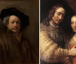 نقاشی های مشهور؛ تابلویی که عشق فارغ از شهوت و سرشار از احترام را به تصویر می‌ کشد