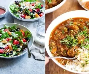 دیگه نگو امروز چی بپزم؛ بیا تا بهت بگم برای ناهار و شام امروزت چی درست کنی 