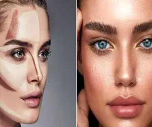 آرایش مناسب سرکار برا حرفه ای ها / بعضیا در حد عروس آرایش دارن ولی معلوم نیس چون بلدن