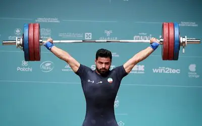 رتبه نهم وزنه برداری کشورهای اسلامی از آن ایران