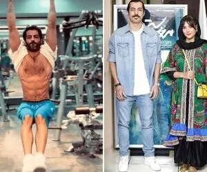 کمر خیلی باریک رحیم نجار تو باشگاه حین تمرین؛ کاربرا به نوید پورفرج ژیلت پیشنهاد دادن