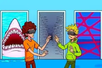 بازی فکری؛ میخوای تو هوش به تریج قبات برنخوره راه درست رو برای مرد چشم بسته پیدا کن