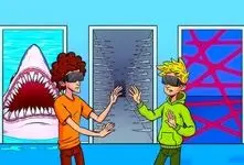 بازی فکری؛ میخوای تو هوش به تریج قبات برنخوره راه درست رو برای مرد چشم بسته پیدا کن