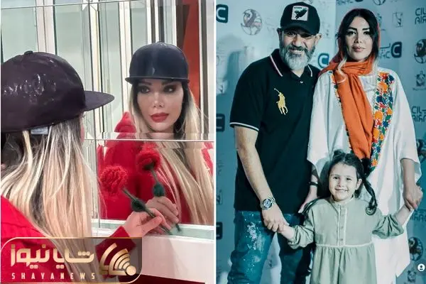 mehran ghafourian and his wife shayanews