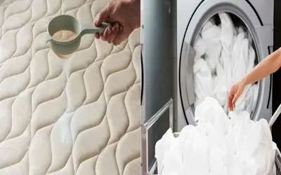 تشک تخت رو با روشای خونگی تمیز کن/ با این ترفندا دیگه خبری از لکه و بوی بد نیست