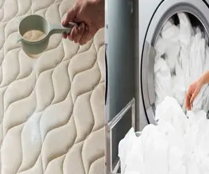 تشک تخت رو با روشای خونگی تمیز کن/ با این ترفندا دیگه خبری از لکه و بوی بد نیست