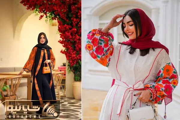 انواع استایل با مانتو مجلسی