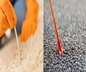 آدامس چسبیده به فرش؟ نترس، راه حلش اینجاست/ با این ترفندهای ساده از فرش جداش می‌ کنیم