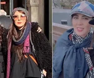 وقتی جذابیت لیلا بلوکات پیش خواهر سانتی مانتالش هیچ شد؛ خانم رگاش ترکید از ورزش سنگین!