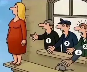 بازی فکری؛ اگه میخوای به ریشت هر هر نخندن بگو شوهر خانوم تو خطر کدومه