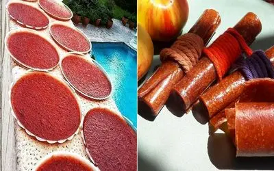 ترفند خشک کردن لواشک در کمترین زمان ممکن توی خونه و با لوازم در دسترس