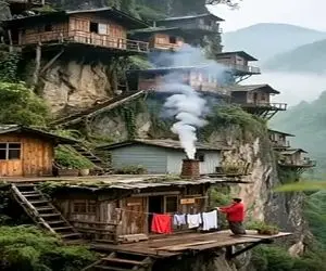 معماری خلاقانه؛ چقد بدن حاضری جایی که اینا زندگی میکنن زندگی کنی؟ عزرائیل بالاسرشونه