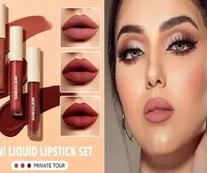 رنگ رژلب های جذاب برای این عکسات چشم دربیاره؛ با اینا پوستت شفاف تر و سنت کمتره