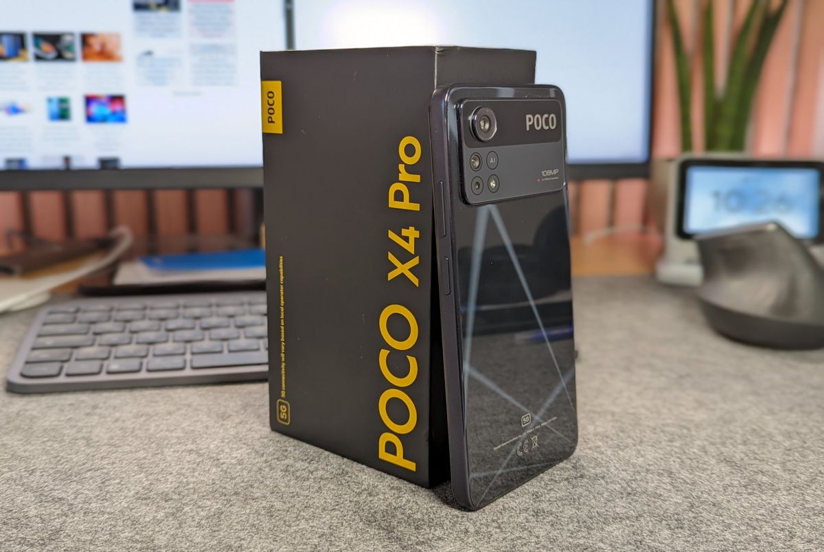 POCO X4 Pro 5G renders show the color variants and design